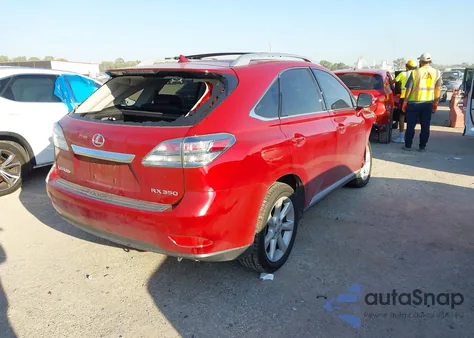 2010 Lexus Rx 350 из США, поврежденный, VIN 2T2ZK1BA1AC019589
